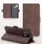 Чехол-книга для Xiaomi Redmi A7 PRO / POCO C81 PRO, коричневый