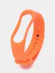 Силиконовый ремешок Xiaomi Mi Band 3 / 4, оранжевый